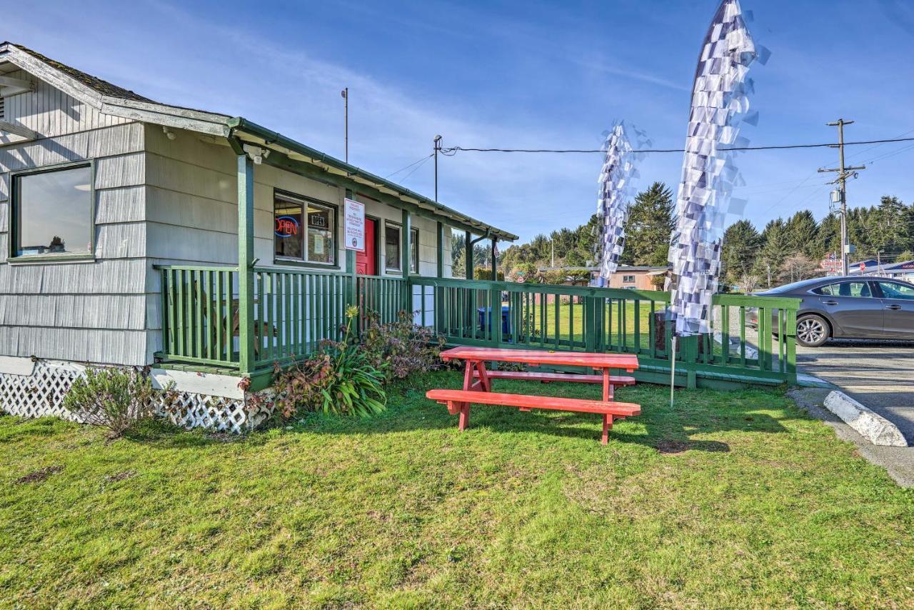Smith River Vintage Cabin Oceanfront Deck And Views Экстерьер фото
