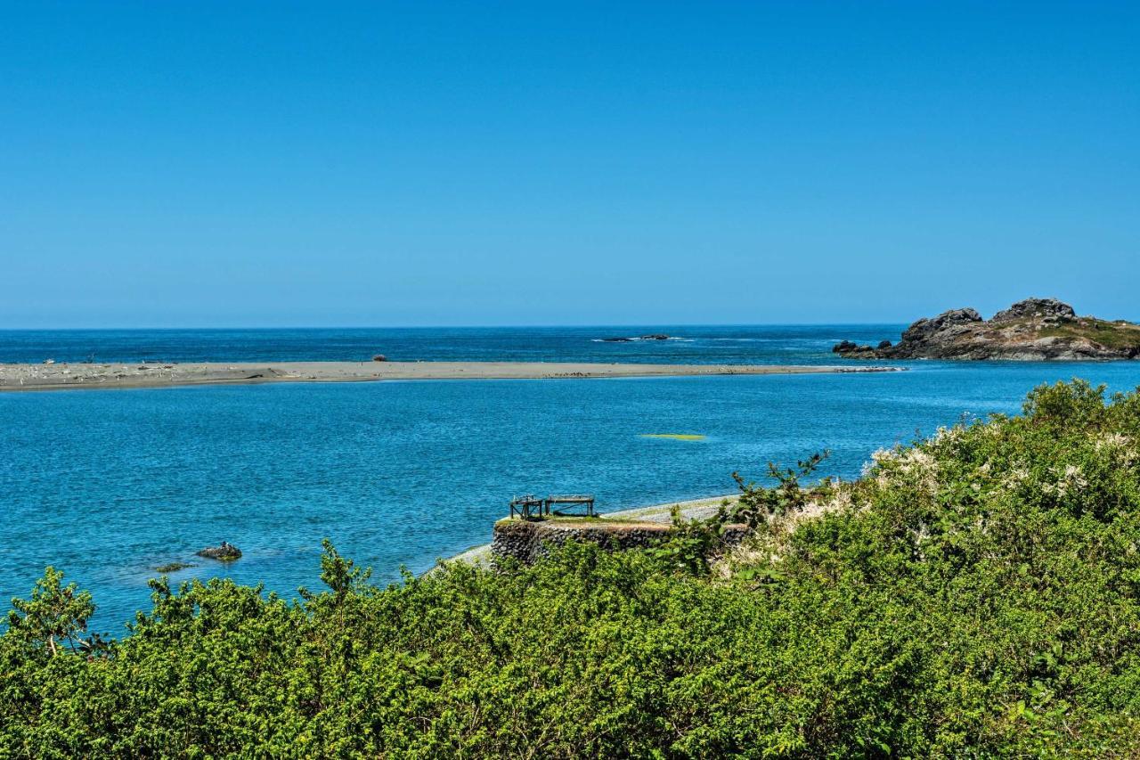 Smith River Vintage Cabin Oceanfront Deck And Views Экстерьер фото